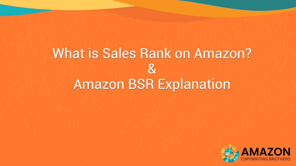 What is Sales Rank on Amazon?