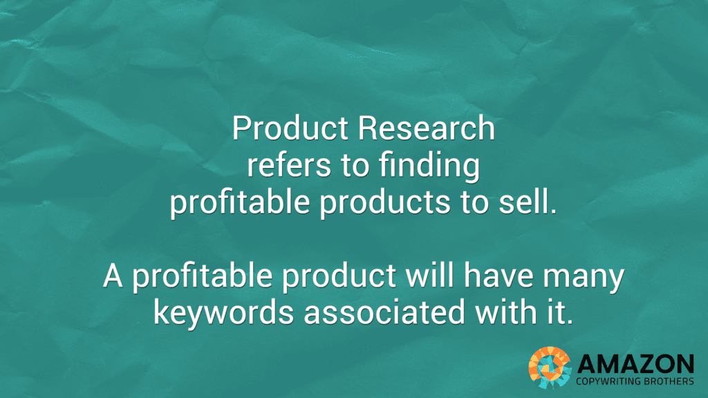 product research vs keyword research on amazon