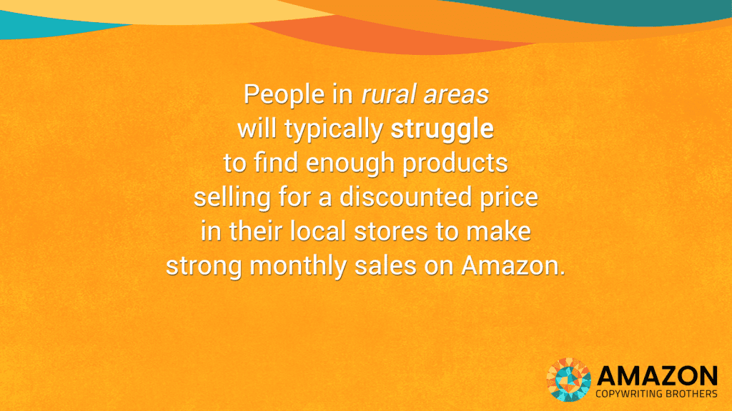 people in rural areas will struggle to find inventory